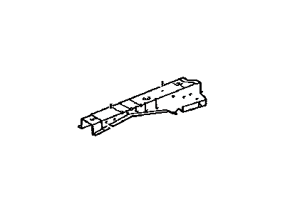 Lexus 53731-12170 Member, Front Apron To Cowl Side, Upper RH