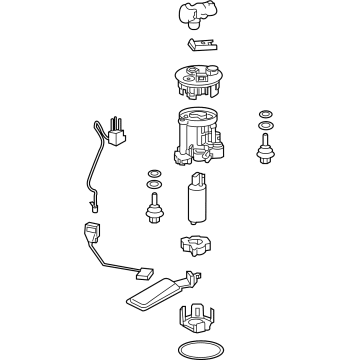 Lexus 77020-48261 Tube Assembly, Fuel SUCT