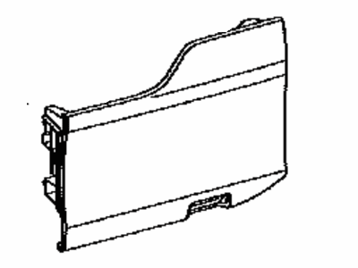 Lexus 67780-48020-C0 Pocket, Front Door Trim, LH