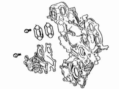 Lexus 11320-70081 Cover Assy, Timing Chain