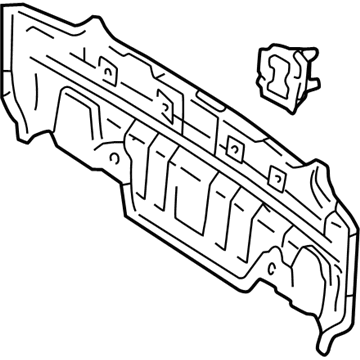 Lexus 58307-30700 Panel Sub-Assy, Body Lower Back