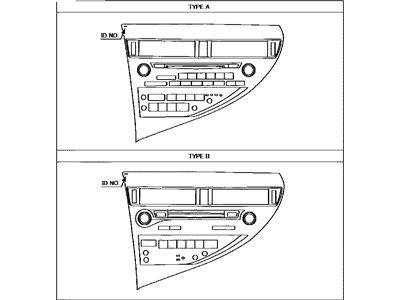 Lexus 86120-0E451 Receiver Assy, Radio