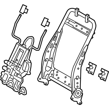 Lexus 71640-78110 Spring Assembly, Front Seat