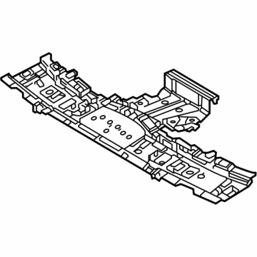 Lexus 63102-78903 PANEL SUB-ASSY, WIND