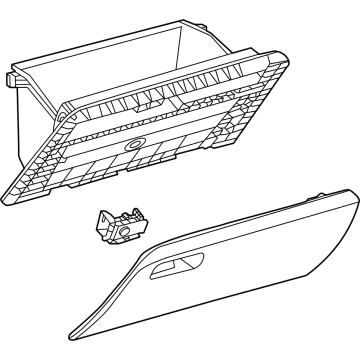 Lexus 55550-78030-C0 DOOR ASSY, GLOVE COM