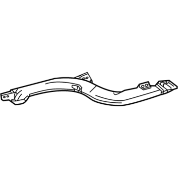 Lexus 55972-78030 DUCT, SIDE DEFROSTER