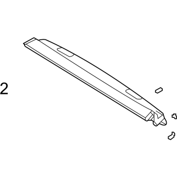 Lexus 63341-11040 Pad, Roof SILENCER