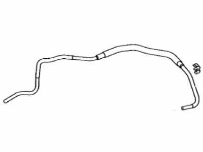 Lexus 25760-36041 Hose Assembly, Vacuum Tr