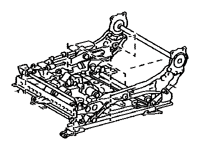 Lexus 72010-48180 ADJUSTER Assembly, Front Seat