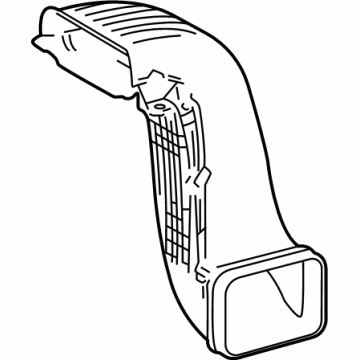 Lexus 17750-25090 INLET ASSY, AIR CLEA