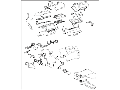 Lexus 04112-36350 GASKET KIT, ENGINE V