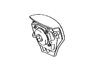 Lexus 45130-53080-C0 Button Assy, Horn