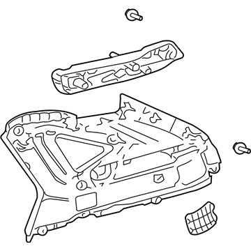 Lexus 62470-48210-A0 Garnish Assy, Roof Side, Inner RH