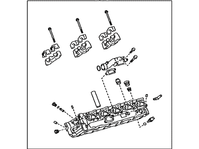 Lexus 11101-39887 Head Sub-Assembly, CYLIN