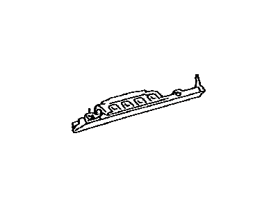 Lexus 73990-50010-A1 Air Bag Assy, Instrument Panel, Lower NO.2