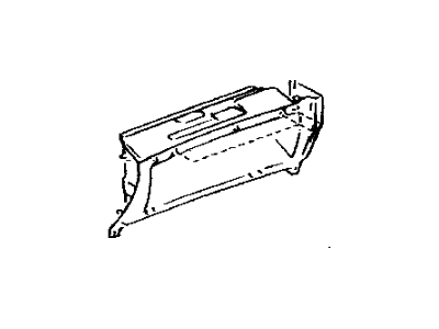 Lexus 55501-33120-A0 Door Assy, Glove Compartment