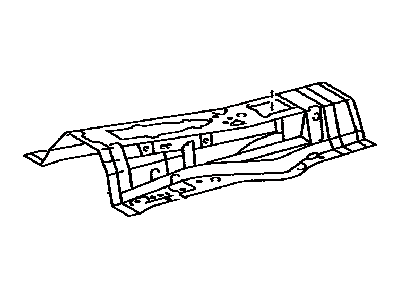 Lexus 58113-30190 Panel, Front Floor, Center