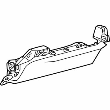 Lexus 73900-78050-C0 AIR BAG ASSY, INSTR