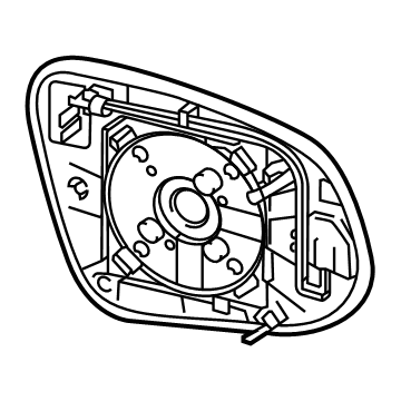 Lexus 87931-78500 MIRROR OUTER, RH