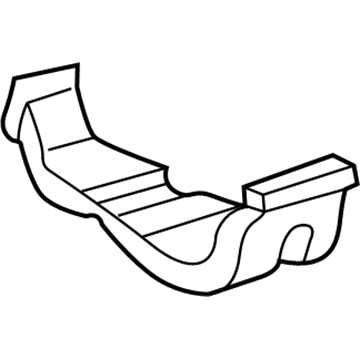 Lexus 58862-48010 Duct, Console Box, NO.2