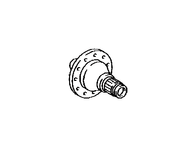 Lexus 41330-48010 Coupling Assy, Center Differential Control