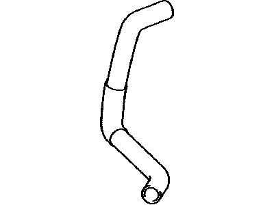 Lexus 16572-0P070 Hose, Radiator, NO.2