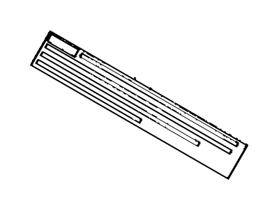 Lexus 48969-50031 Label, Jack Up Caution