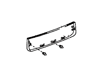 Lexus 64780-48010-A0 Panel Assy, Back Door Trim