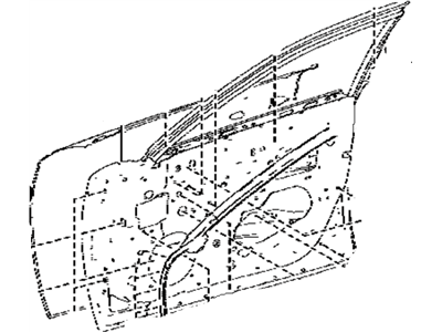 Lexus 67002-53170 Panel Sub-Assy, FR D