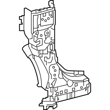 Lexus 61108-78902 REINFORCEMENT S/A, F