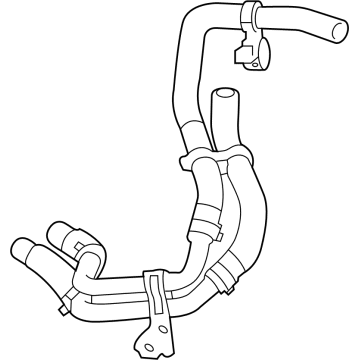 Lexus 87208-11011 PIPE SUB-ASSY, WATER