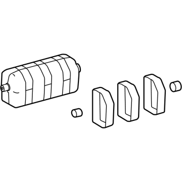 Lexus 85668-11010 PACKING, MOTOR COVER