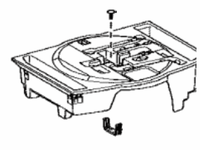 Lexus 64993-76060 Box, Deck Floor, RR