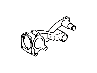 Lexus 16323-31040 Housing, Water Inlet