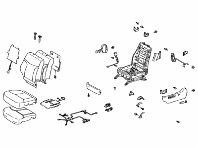 Lexus 71200-33E90-A2 Seat Assy, Front LH