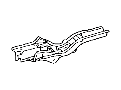 Lexus 57601-0E900 Member Sub-Assy, Rear Floor Side, RH