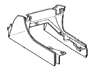 Lexus 58812-60050-C0 Box, Console, Lower