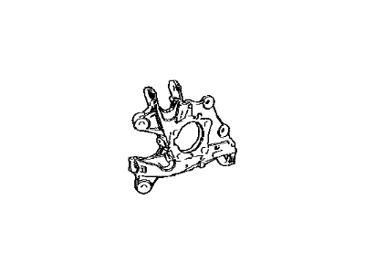 Lexus 42305-48070 Carrier Sub-Assembly, Rear