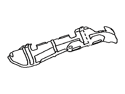 Lexus 17168-50180 Insulator, Exhaust Manifold Heat, NO.2