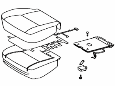 Lexus 71001-30Q80-A0 Front Seat Set