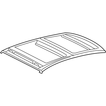 Lexus 63233-33070 Panel, Sliding Roof Housing