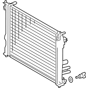 Lexus 16400-25141 Radiator Assembly