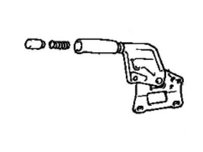 Lexus 46201-24100-C0 Lever Sub-Assy, Parking Brake