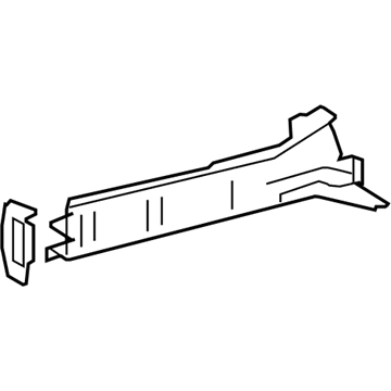 Lexus 57102-50150 Member Sub-Assy, Front Side, Inner LH