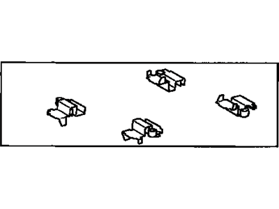 Lexus 04947-48040 Fitting Kit, Disc Brake