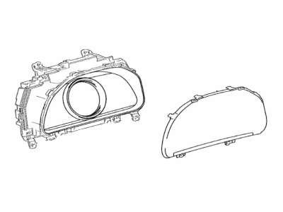 Lexus 83800-11041 Meter Assy, Combination