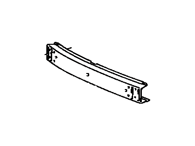 Lexus 52021-33010 Reinforcement Sub-Assy, Front Bumper