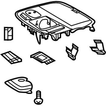 Lexus 58804-50440-E3 Panel Sub-Assembly, Console