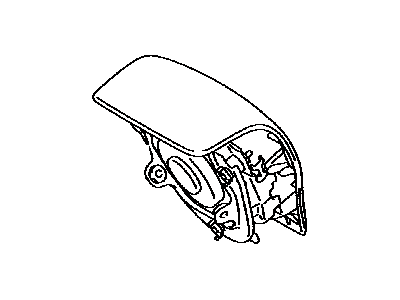 Lexus 45130-0E021-C0 Button Assy, Horn