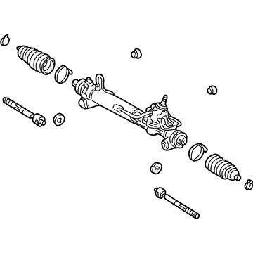 Lexus 44200-33332 Left Hand Drive Power Steering Rack And Pinion